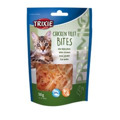 Ласощі для котів Trixie PREMIO Chicken Filet Bites 50 г (курка)