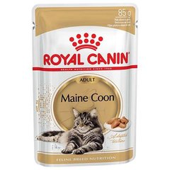 Вологий корм Royal Canin Maine Coon Adult для мейн-кунів, шматочки в соусі, 85 г