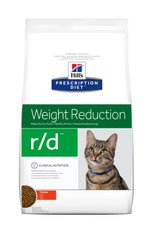 Сухой корм Hill's Prescription Diet Feline r/d Weight Reduction для кошек с избыточным весом, 1,5 кг