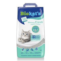 Наповнювач для котячого туалету Biokats Bianco Fresh 5 кг (бентонітовий)