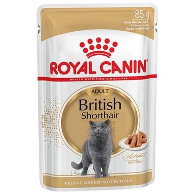 Вологий корм Royal Canin British Shorthair Adult для британських кішок, 85 г