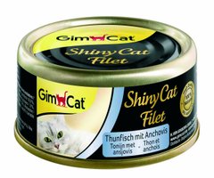 Shiny Cat Filet k 70g тунець и анчоус