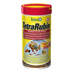 Tetra RUBIN 250 мл пластівці для забарвлення, для аквариумних
