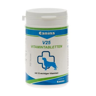 V25 200г (60 табл) поливитаминный комплекс д/собак