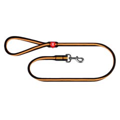 Поводок-шнур для собак нейлоновый WAUDOG Nylon, амортизирующий, XS, Д 12 мм, Дл 122-130 см