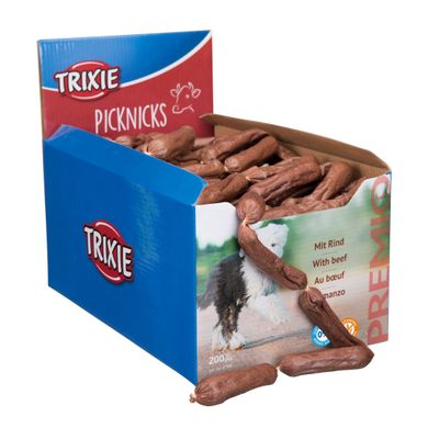 Лакомство для собак Trixie PREMIO Picknicks сосиски 200 шт. (говядина)