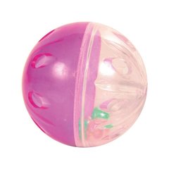 Игрушка для кошек Trixie Мяч с погремушкой d:4,5 см, набор 4 шт. (пластик, цвета в ассортименте)