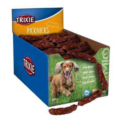 Лакомство для собак Trixie PREMIO Picknicks сосиски 200 шт. (бизон)