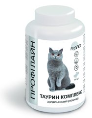 ПРОФИЛАЙН для котов ТАУРИН КОМПЛЕКС общеукрепляющий 180 таблеток