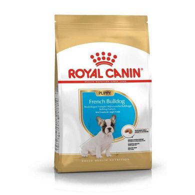 Сухой корм для щенков и молодых собак породы французский бульдог Royal Canin French Bulldog Adult 1 кг (домашняя птица)