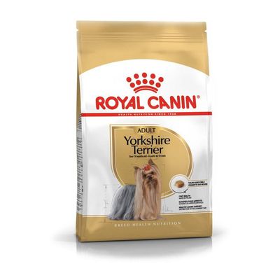 Сухой корм для взрослых собак породы йоркширский терьер Royal Canin Yorkshire Terrier Adult 500 г (домашняя птица)