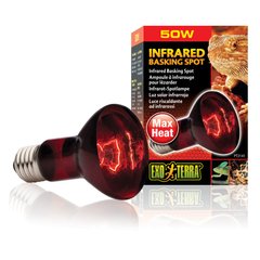 Інфрачервона лампа розжарювання Exo Terra «Infrared Basking Spot» 50 W, E27 (для обігріву)