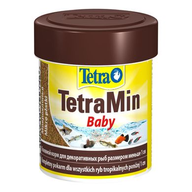 Tetra MIN BABY 66ml основной корм, обогащенный протеином, для аквариумних