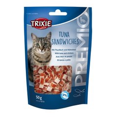 Ласощі для котів Trixie PREMIO Tuna Sandwiches 50 г (курка та риба)
