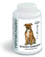 ПРОФІЛАЙН для собак ВІТАЛІТІ КОМПЛЕКС протиалергічний 100 таблеток