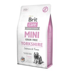 Сухий корм для йоркширських тер'єрів Brit Care Mini GF Yorkshire 2 кг (лосось та тунець)