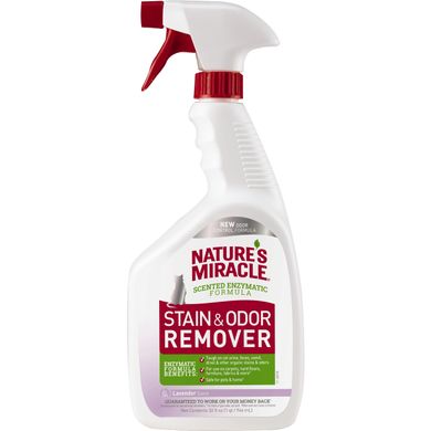 Знищувач плям і запахів котів Nature's Miracle Stain&Odor Remover, спрей, 8in1, 709 мл