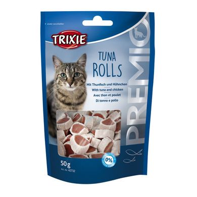 Лакомство для кошек Trixie PREMIO Tuna Rolls 50 г (курица и рыба)