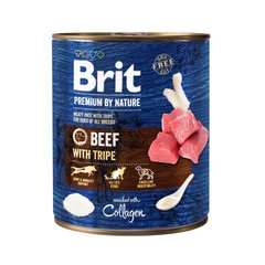 Brit Premium by Nature 800 г яловичина з тельбухами