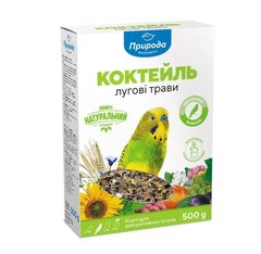 Корм Коктейль для попугая "Луговые травы" 0,5 кг Картон