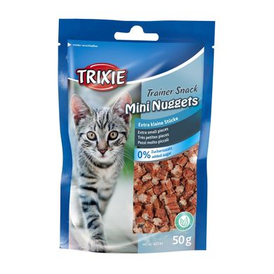 Ласощі для котів Trixie Trainer Snack Mini Nuggets 50 г (курка та риба)
