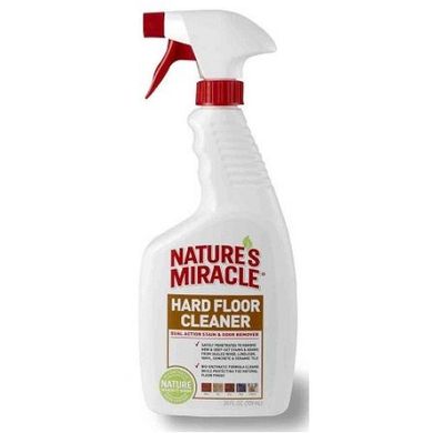 Устранитель пятен и запахов для всех видов полов Nature's Miracle Hard Floor Cleaner, 8in1, 709 мл