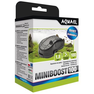Компресор Aquael «Miniboost 100» для акваріума до 100 л