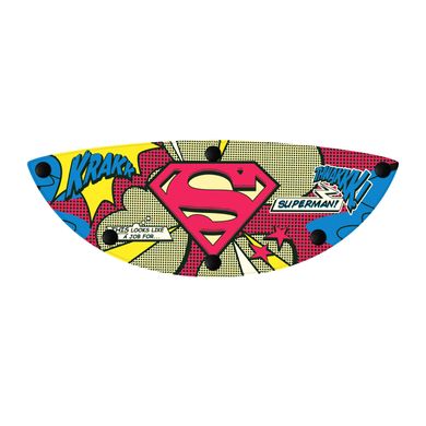 Съемный карман поясной сумки-бананки WAUDOG для
корма и аксессуаров, рисунок "Супермен 2", разноцветный