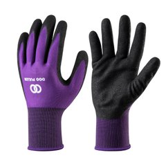 Тренировочные перчатки DOG PULLER, Фиолетовый/Черный