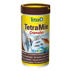 Tetra MIN Granules 250ml гранулы основной корм, для аквариумних