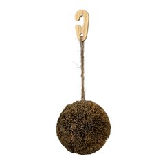 Іграшка для гризунів Trixie М'яч підвісний d:10 см (натуральні матеріали)