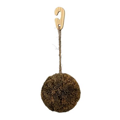 Игрушка для грызунов Trixie Мяч подвесной d:10 см (натуральные материалы)