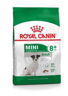Сухой корм для пожилых собак мелких пород Royal Canin Mini Adult 8+, 2 кг (домашняя птица)