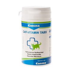 Cat-Vitamin Tabs 125г/250шт. вітамінний комплекс д/котів