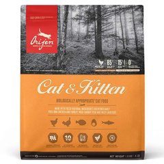 Сухой корм Orijen Cat & Kitten для кошек всех пород и возрастов, 1,8 кг