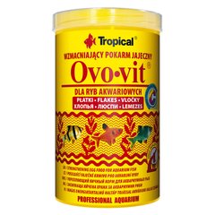 Сухой корм для аквариумных рыб Tropical в хлопьях «Ovo-Vit» 1 л (для всех аквариумных рыб), для аквариумних