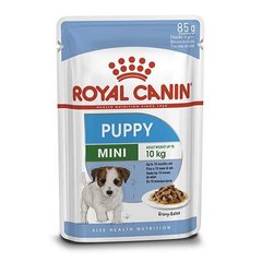Влажный корм Royal Canin Mini Puppy для щенков мелких пород от 2 до 10 месяцев, 85 г