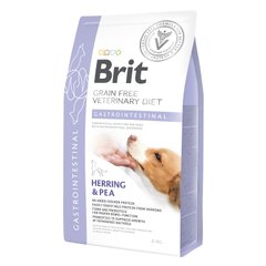 Brit GF VetDiets Dog Gastrointestinal 2 кг при порушеннях травлення з оселедцем, лососем, горохом