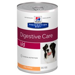 Консерва Hill's Prescription Diet i/d для собак при порушенні роботи шлунково-кишкового тракту, з індичкою, 360 г