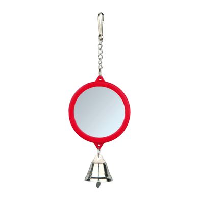 Игрушка для птиц Trixie Зеркало круглое d:5,5 см (пластик, цвета в ассортименте)