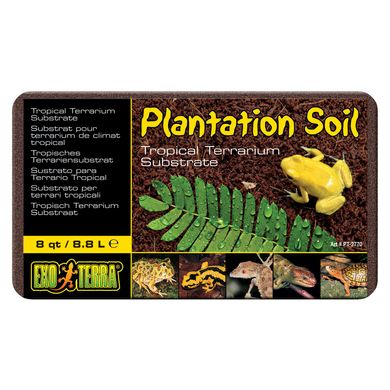Наполнитель для террариума Exo Terra «Plantation Soil» 8,8 л (кокосовый субстрат)