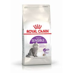 Сухой корм для привередливых кошек с чувствительным пищеварением Royal Canin Sensible 33, 2 кг (домашняя птица)