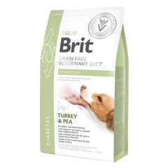 Brit GF VetDiets Dog Diabetes 2 кг при сахарном диабете с индейкой и горохом