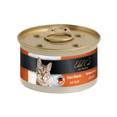 Edel Cat консервированный корм для кошек Нежный мусс с фазаном 85г