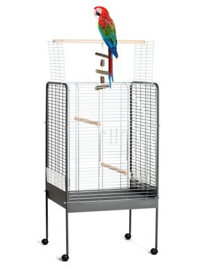 Клітка для птахів TIFFANY 72*55,5*123,5 см (вольєр) оцинкована, на колесах